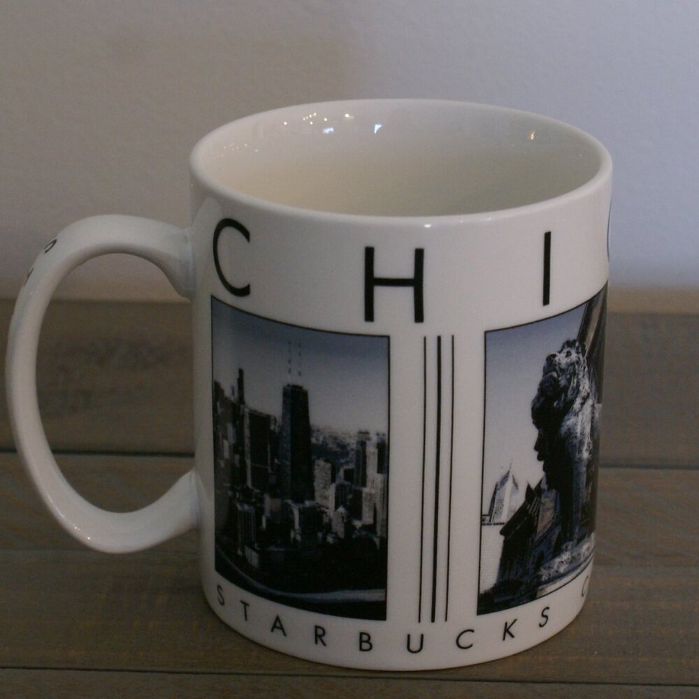 Starbucks Coffee Mug City Scenes Series 2003 Chicago 16oz